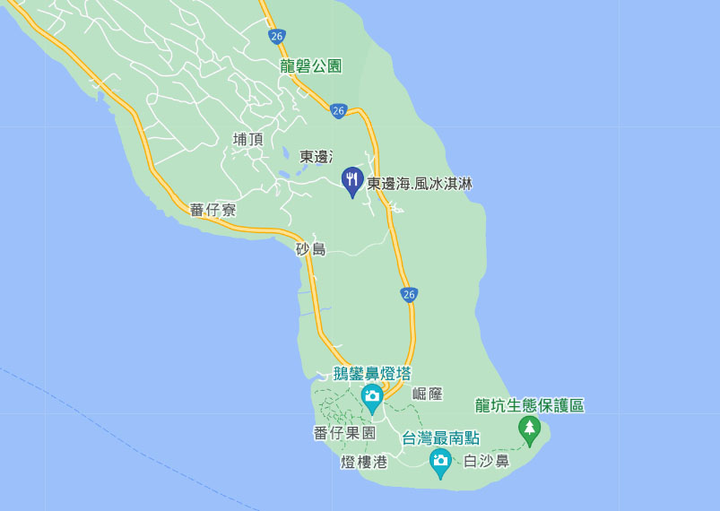 墾丁 景點 恆春 冰 東邊海風冰淇淋 草原 龍磐 旅遊 景點 秘境 