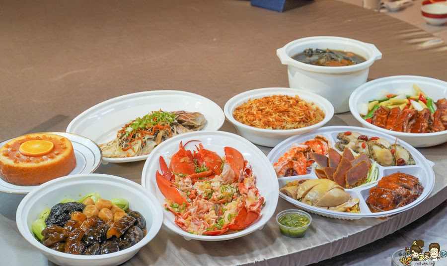 2023 高雄年菜外帶餐廳推薦、2023漢來除夕外帶團圓餐、福園台菜海鮮餐廳、漢來巨蛋宴會廳、高雄除夕外帶推薦