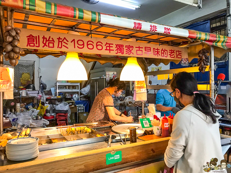 哈瑪星 美食 老字號 關東煮 黑輪 烤黑輪片 老店 排隊 必吃 銅板美食 下午茶