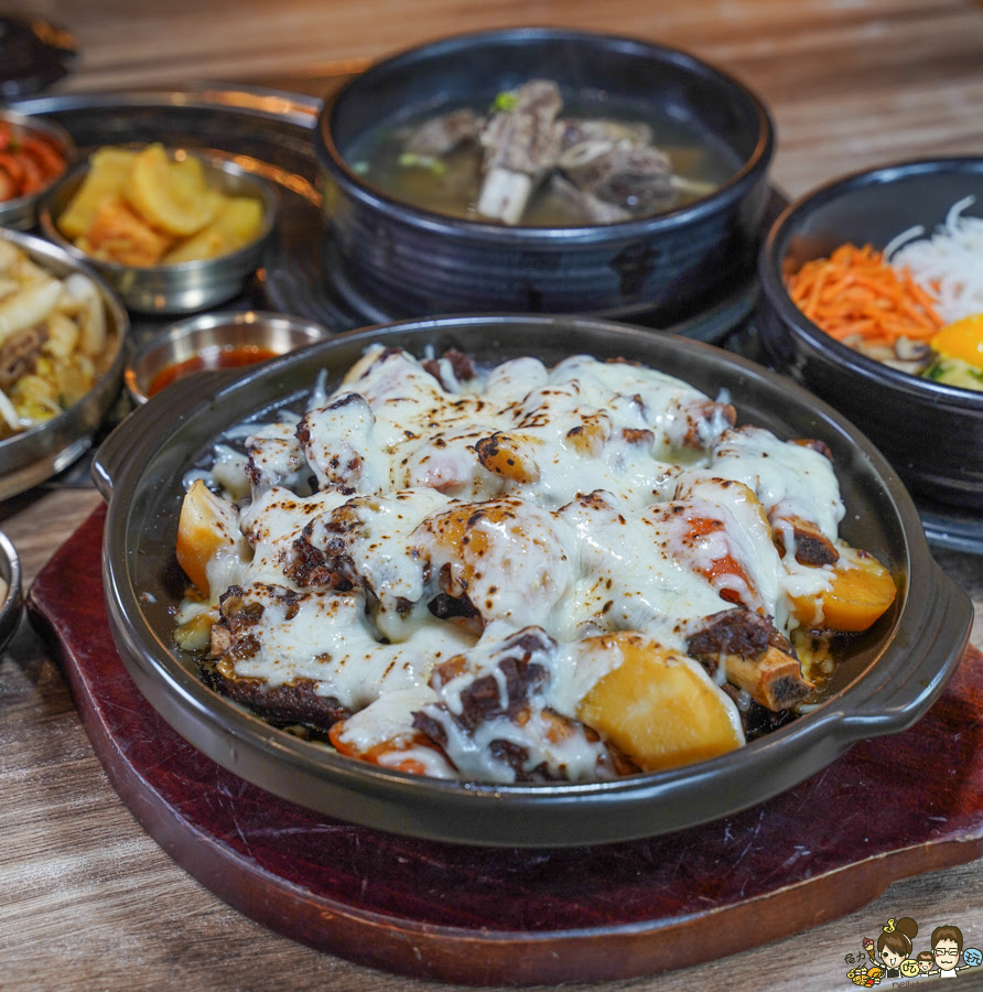 韓式烤肉 韓國料理 石鍋拌飯 牛排骨 湯 聚餐 約會 韓國年糕 韓式美食 水刺床