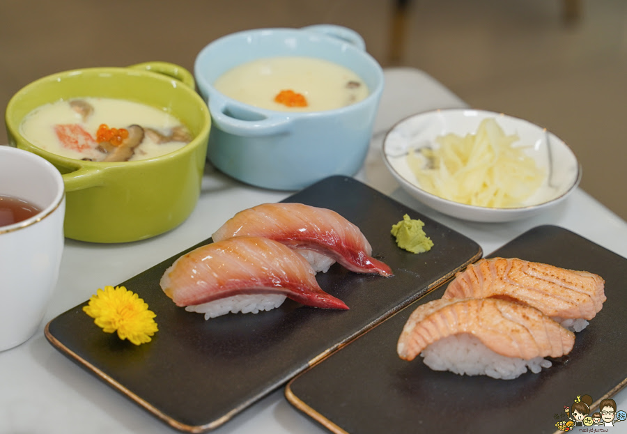 高雄日本料理 壽司 狩壽司 美食 生魚片 蓋飯 丼飯 燒烤 甜點 布丁 超人氣 好吃 平價