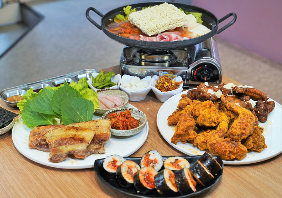 韓國料理 韓式炸雞 炸雞 鍋物 飯捲 韓式飯卷 好吃 推薦 脆榖 聚餐 高雄美食