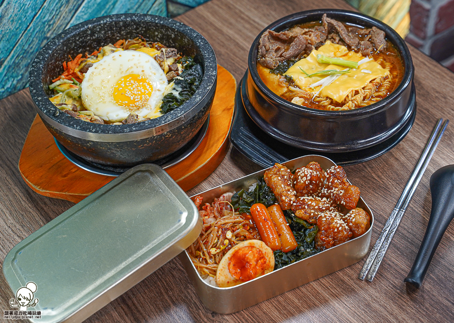 高雄美食 韓國料理 韓式 泡菜 煎餅 石鍋拌飯 炸雞 北高雄 巷弄美食 平價