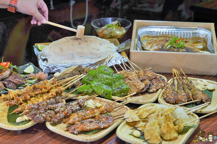 高雄宵夜美食 烤魚 麻辣烤魚 鱸魚 美食 烤串串 串串 燒烤 特色 刷嘴 聚餐推薦