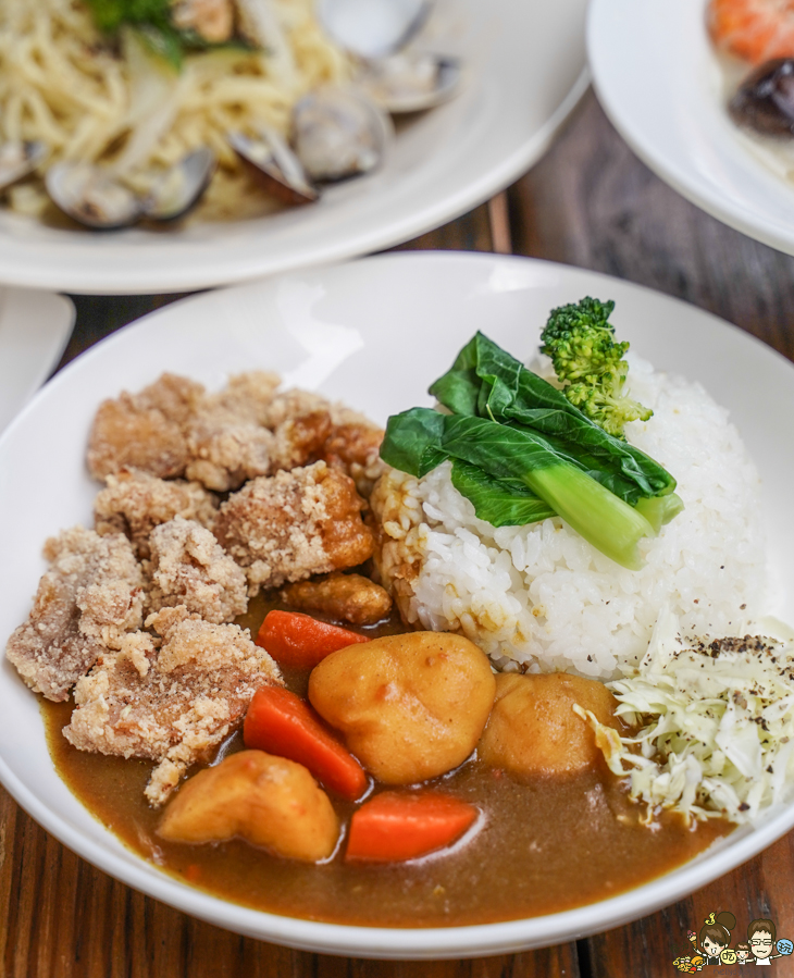 啵比私廚 輕食餐點、義大利麵、丼飯、鍋燒麵食、炸物小點 左營美食 高雄 高鐵 上班族 學生 