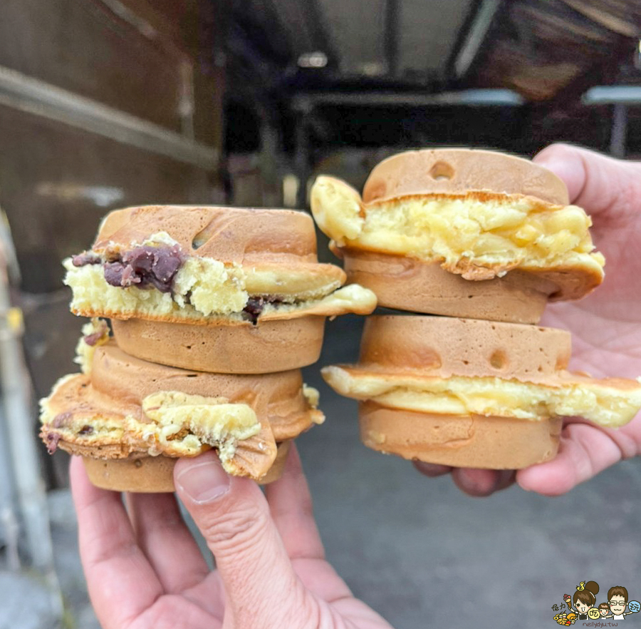 高雄美食 大社紅豆餅 紅豆餅 車輪餅 下午茶 台式下午茶 甜點 美食 芋頭 