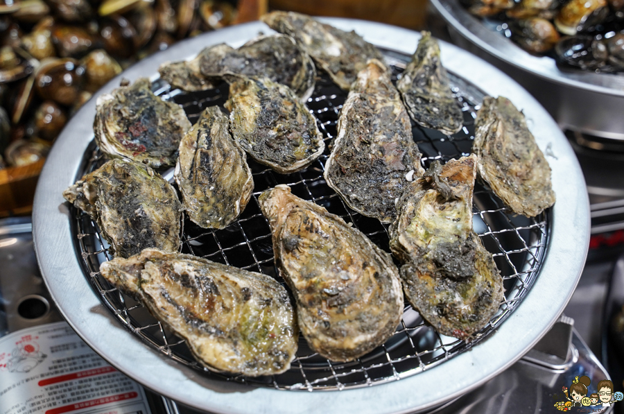 燒烤殿 晚餐 消夜 小酌 高雄美食 青蚵 吃到飽 海鮮 泰國蝦 烤物 炸物