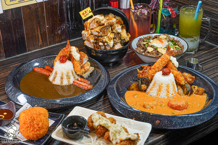 咖哩 浮誇 日本 日料 聚餐 家庭聚會 丼飯 特色 好吃 夠味 開胃 富士山 