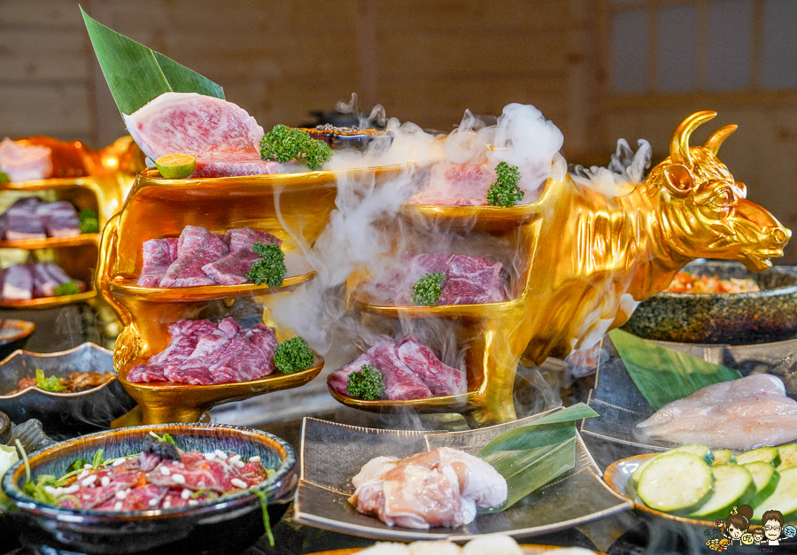 日式燒肉 炭黔燒肉 聚餐 慶生 高雄燒肉 燒烤 推薦 必追 暢飲 生日 包廂 岡山美食