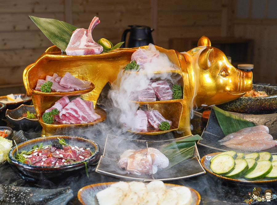 日式燒肉 炭黔燒肉 聚餐 慶生 高雄燒肉 燒烤 推薦 必追 暢飲 生日 包廂 岡山美食