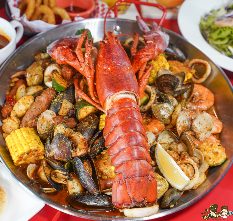 手抓海鮮 墾丁美食 恆春 必吃 好吃 新鮮 海鮮 澎派 小酌 餐酒館 墾丁大街 波賽頓手抓海鮮 