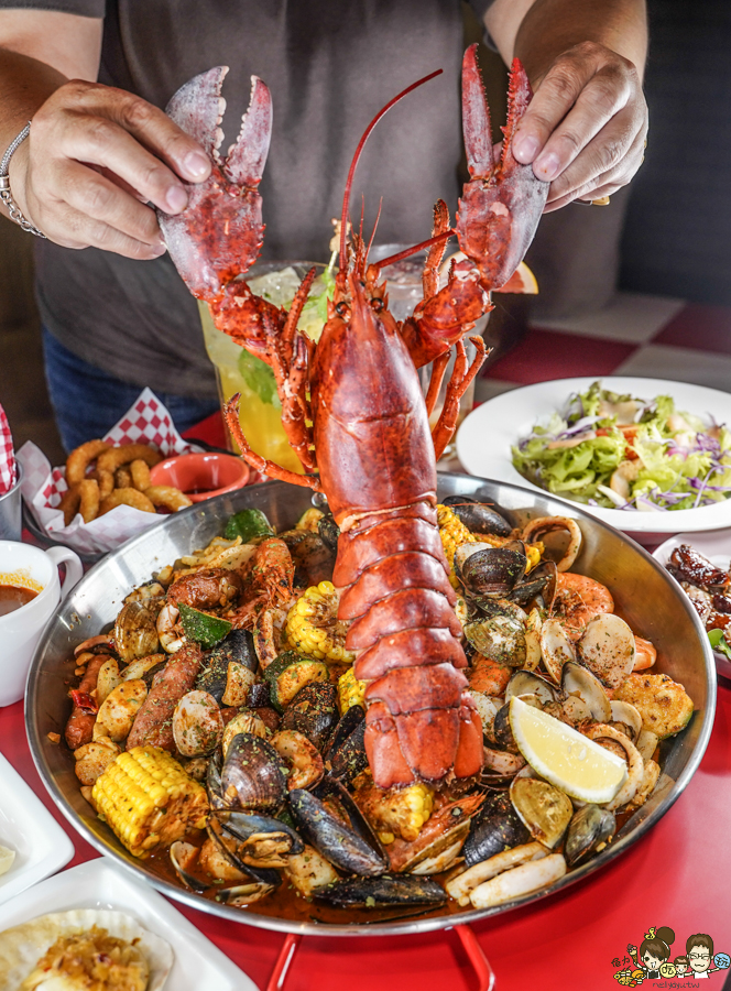 手抓海鮮 墾丁美食 恆春 必吃 好吃 新鮮 海鮮 澎派 小酌 餐酒館 墾丁大街 波賽頓手抓海鮮 