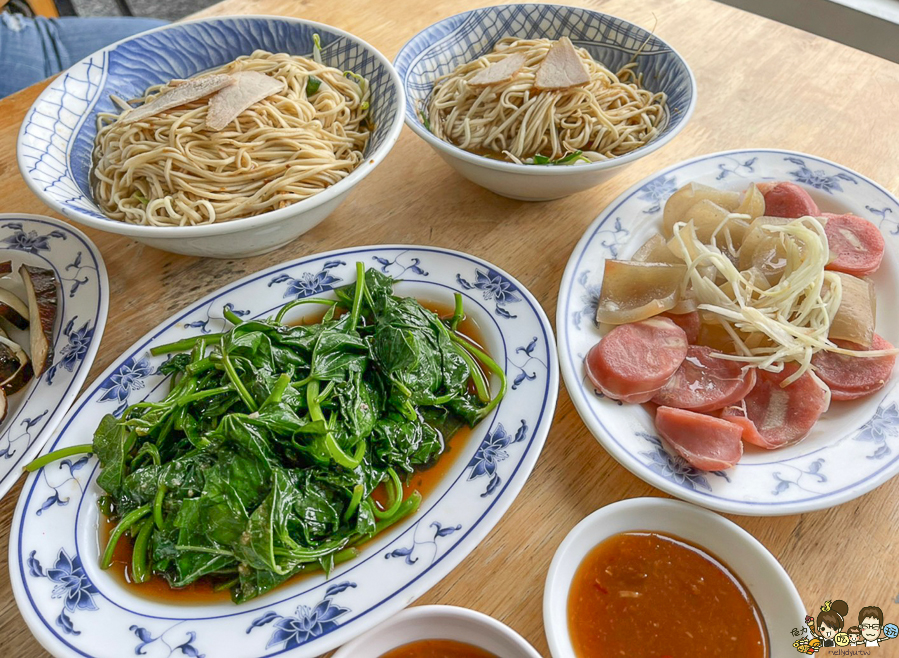 松 麻醬麵 陽春麵 麵食 樸實 美食 推薦 必吃 好吃 黑白切 滷味 