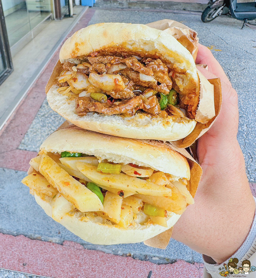 風雲肉夾饃專賣店肉夾饃 高雄肉夾饃 在地 正宗 手工麵皮 火車站美食