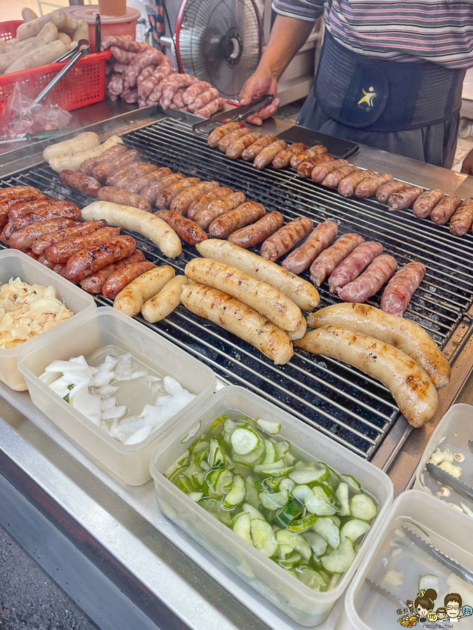 大連街美食 熱河美食 香腸大腸 烤香腸 高雄香腸 高雄下午茶 台式 小吃