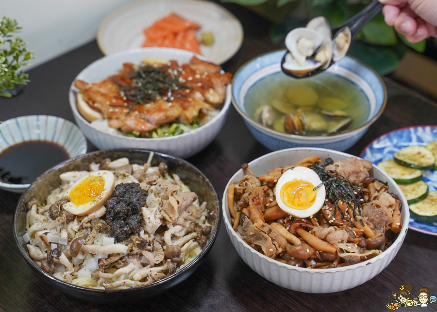 感丼現食料理 高雄丼飯 麵食 拉麵 生魚片 鮭魚 干貝 鳳山火車站 學區美食