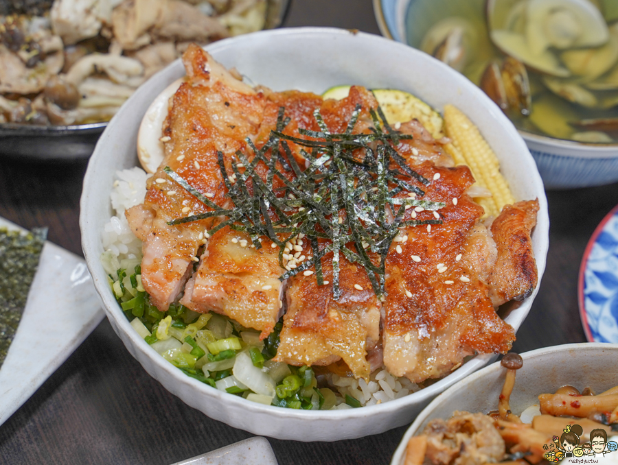 感丼現食料理 高雄丼飯 麵食 拉麵 生魚片 鮭魚 干貝 鳳山火車站 學區美食