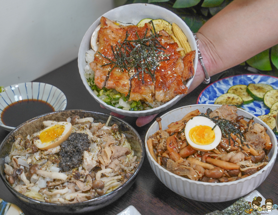 感丼現食料理 高雄丼飯 麵食 拉麵 生魚片 鮭魚 干貝 鳳山火車站 學區美食