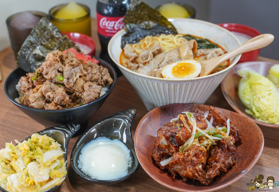 鳳山美食 必吃 好吃 肉肉 肉肉山 牛丁次郎坊 丼飯 拉麵 日式 晚餐宵夜