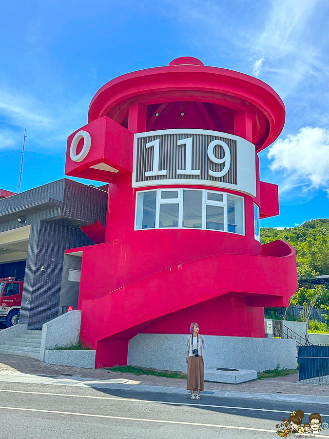 花蓮旅遊 花蓮景點 花蓮免費景點 親子 消防局 觀景台