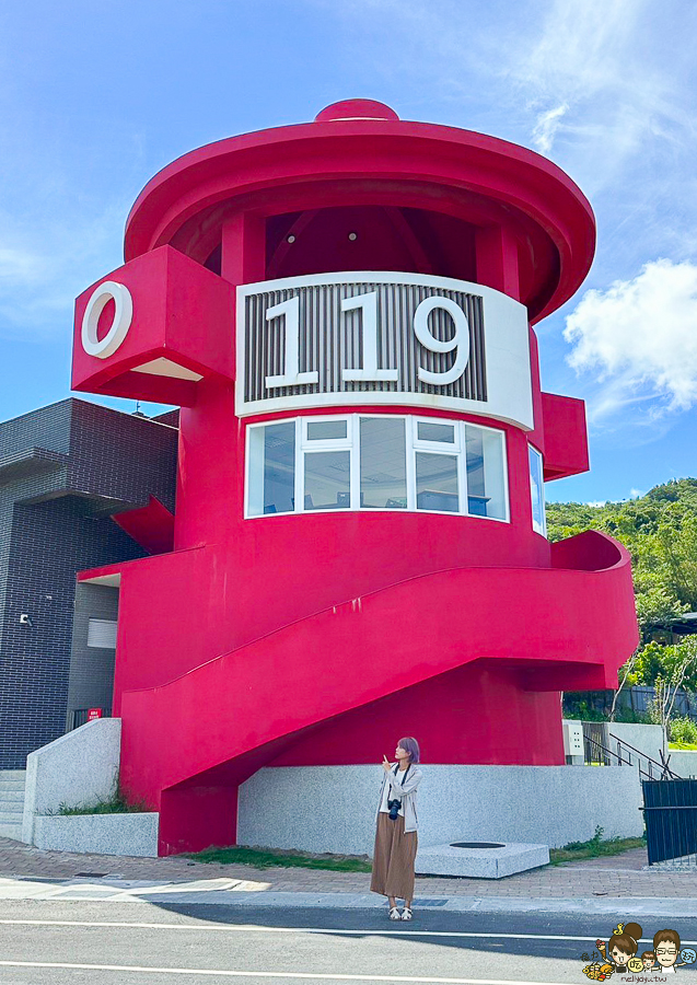 花蓮旅遊 花蓮景點 花蓮免費景點 親子 消防局 觀景台