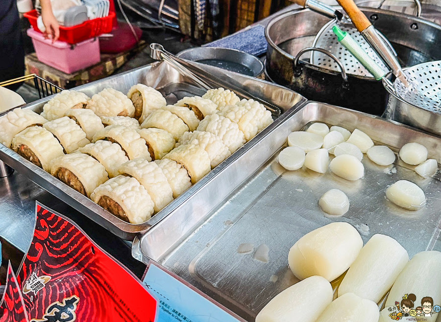 東港旗魚甜不辣 正忠市場 市場美食 必吃 魚漿 手工 黑輪 旗魚黑輪 糯米腸 湯 平價 好吃 推薦 