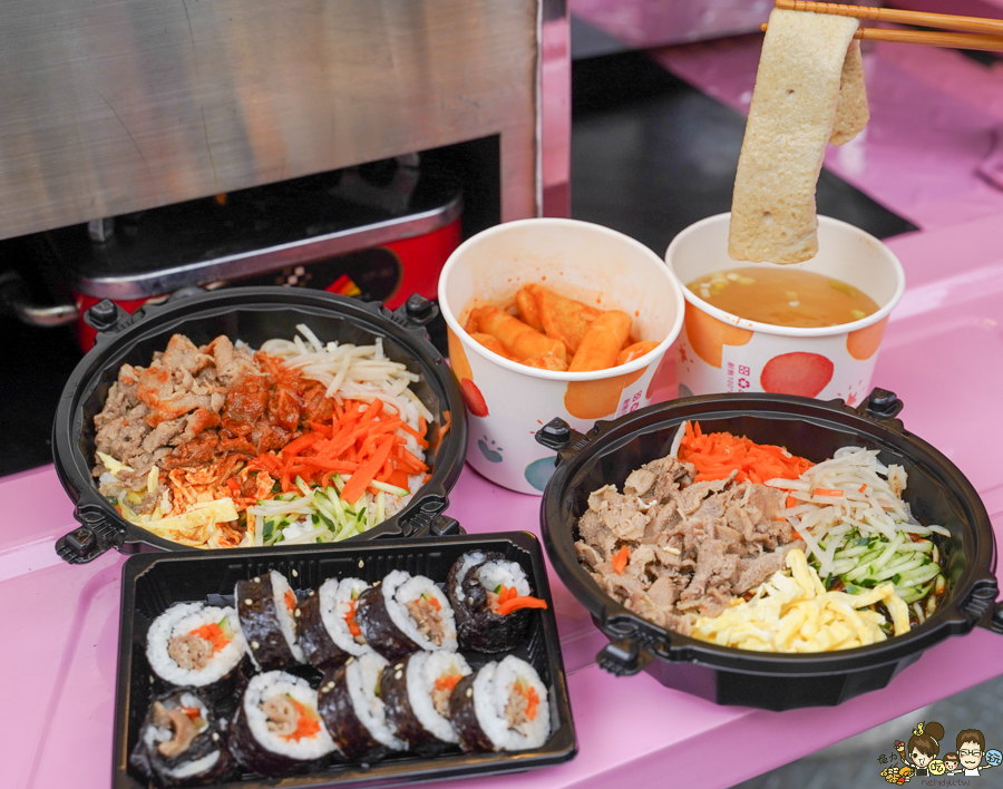 漢拏한라韓式餐車 韓式美食 韓國糖餅 學區美食 韓式 餐車 平價 飯捲 烤肉 炸醬麵