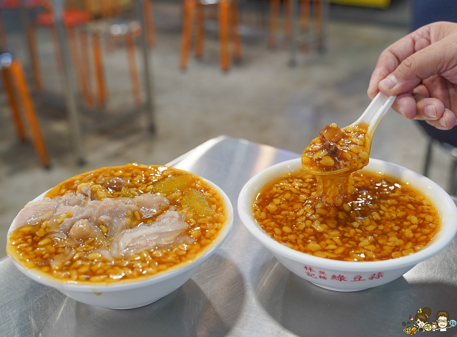 車城福安宮 土地公 綠豆蒜 林記綠豆蒜 焦糖 甜湯 屏東美食 必吃 好吃 推薦 老店