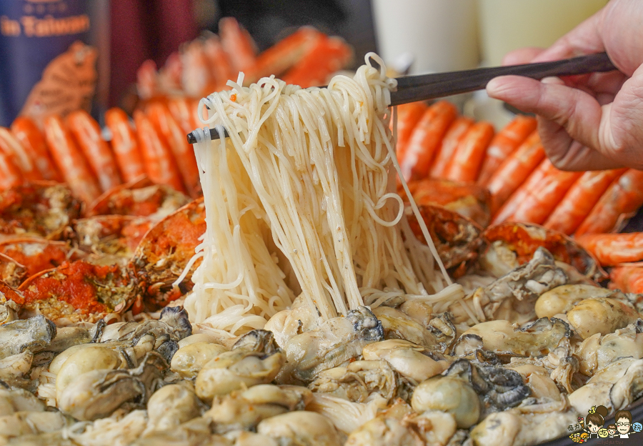 金三益 鍋燒 海鮮 痛風餐 巨無霸麻油金蠔蝦麵線 蠔厲害乾拌麵、 麻油腰子雙拼麵線 蝦兵蟹將鍋燒意麵 獨家 限量 霸王 霸氣 巨大份