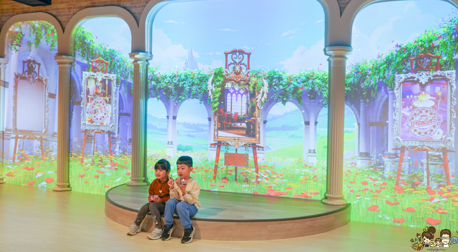 高雄城堡 巴特里魔法城堡 樂園 親子 高雄景點 高雄旅遊 室內景點 玩樂 互動 