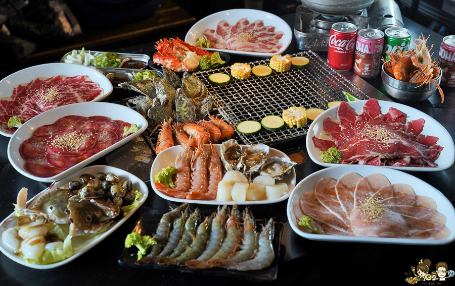 高雄燒肉 日式燒肉 泰國蝦吃到飽 和牛 高雄野饌 野鑽燒肉 燒肉推薦 聚餐 慶生 聚會 吃燒肉