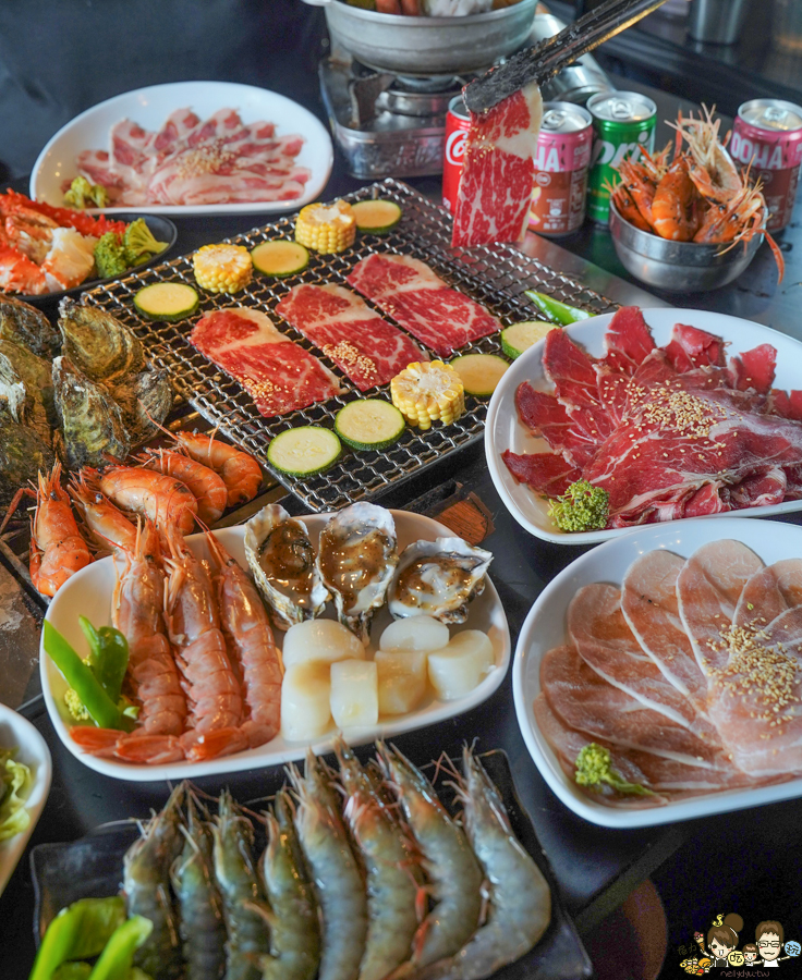 高雄燒肉 日式燒肉 泰國蝦吃到飽 和牛 高雄野饌 野鑽燒肉 燒肉推薦 聚餐 慶生 聚會 吃燒肉