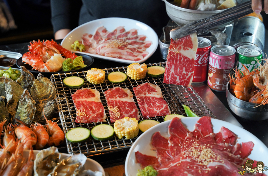 高雄燒肉 日式燒肉 泰國蝦吃到飽 和牛 高雄野饌 野鑽燒肉 燒肉推薦 聚餐 慶生 聚會 吃燒肉