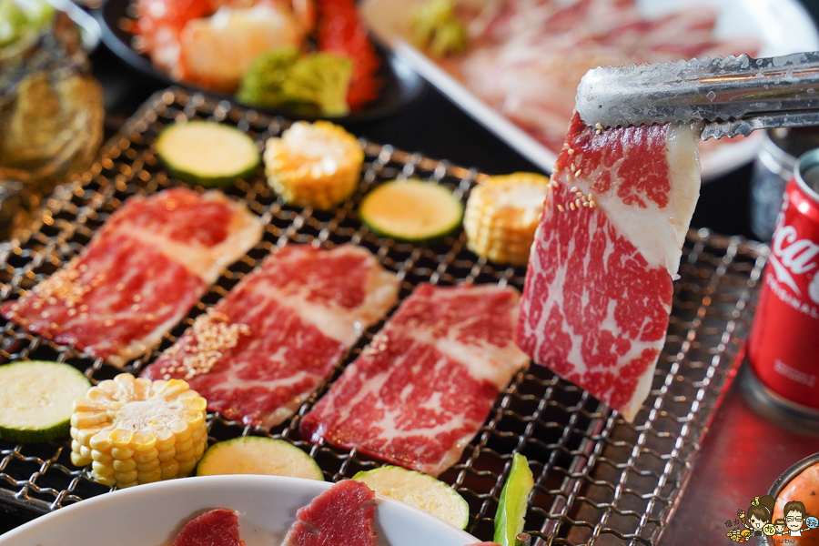 高雄燒肉 日式燒肉 泰國蝦吃到飽 和牛 高雄野饌 野鑽燒肉 燒肉推薦 聚餐 慶生 聚會 吃燒肉