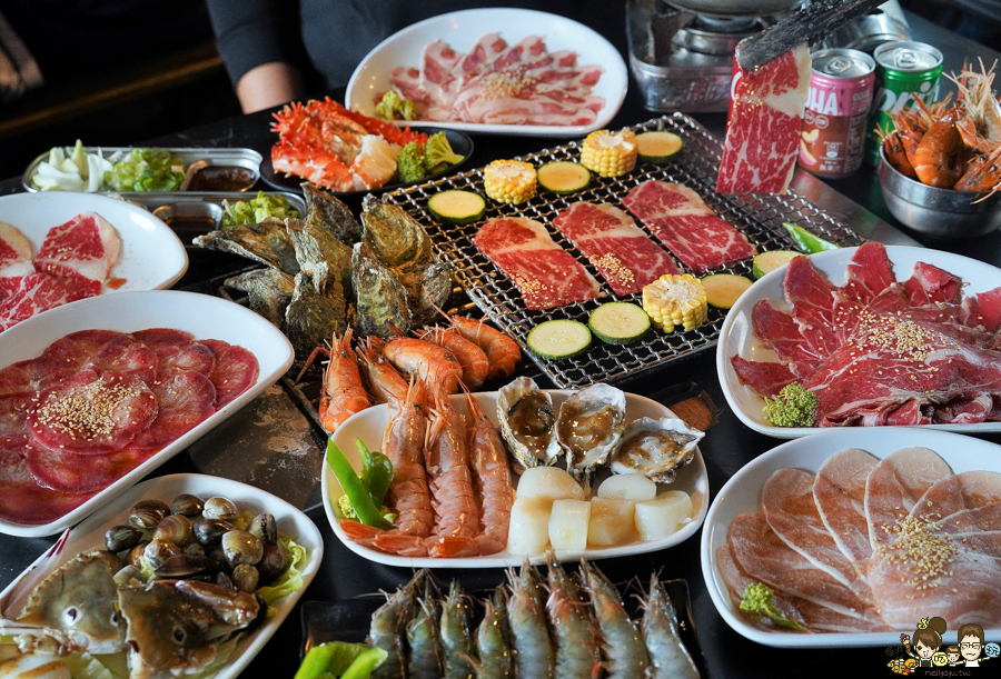 高雄燒肉 日式燒肉 泰國蝦吃到飽 和牛 高雄野饌 野鑽燒肉 燒肉推薦 聚餐 慶生 聚會 吃燒肉