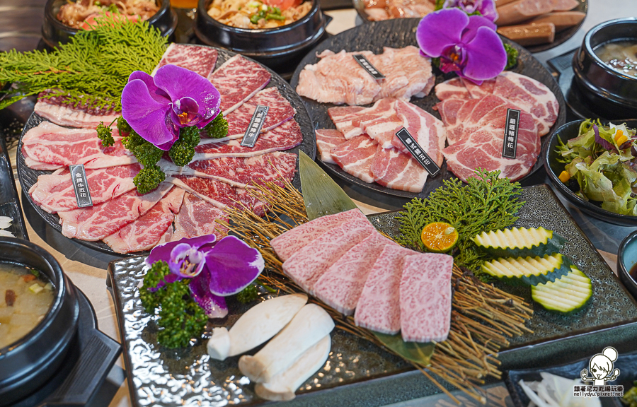 旗山燒肉 東明川日式燒肉 旗山美食 聚餐 聚會 吃燒肉 高雄燒肉 和牛 肉肉 海鮮 龍蝦