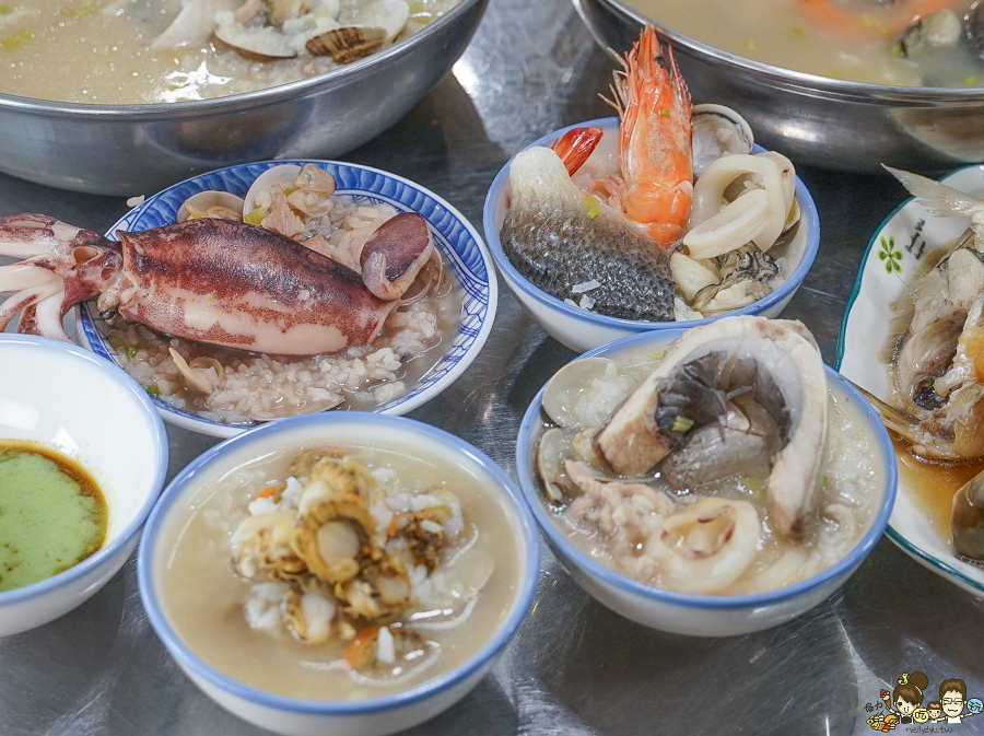 欣漁翁海產粥 高雄美食 熱河美食 高醫美食 必吃 海產粥 飯湯 新鮮 好吃 大份量 阿嬤怕你餓