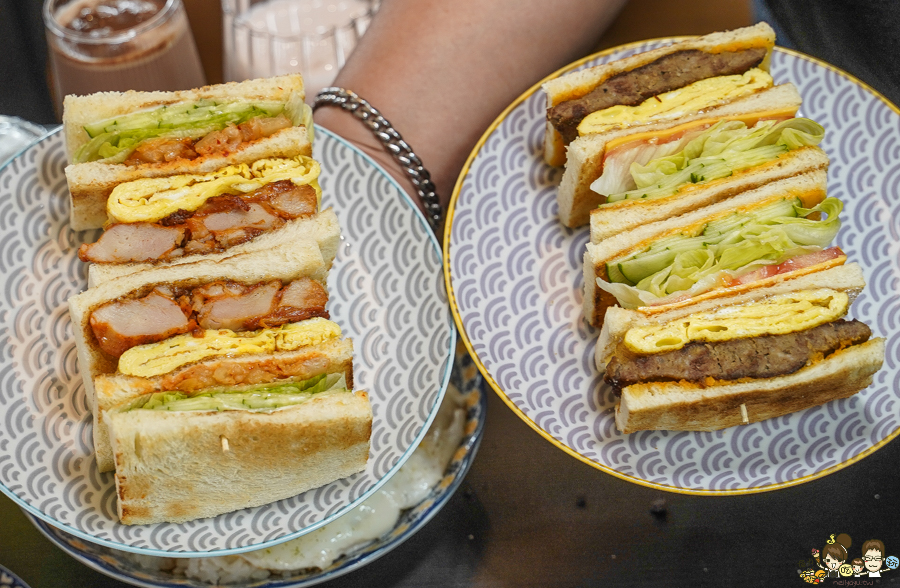 奇奇老闆碳烤三明治 三明治 輕食 鍋燒 麻奶 招牌 巷弄美食 花生醬 吐司 厚片 隱藏版 高雄美食 晚餐宵夜