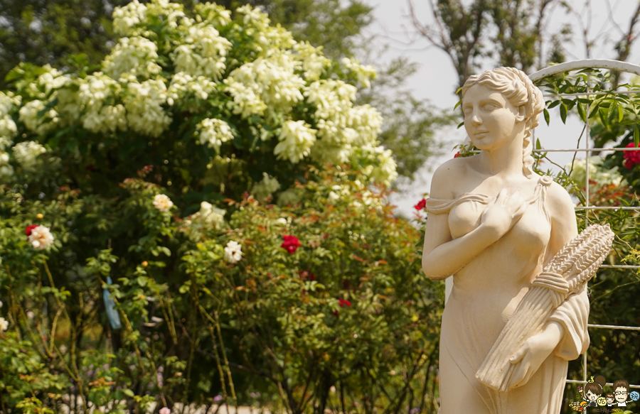 免費 花園 雅聞湖濱療癒森林 觀光工廠 台南 免費停車 入園 好玩 好拍 歐式 法式 餐廳 美食 保養