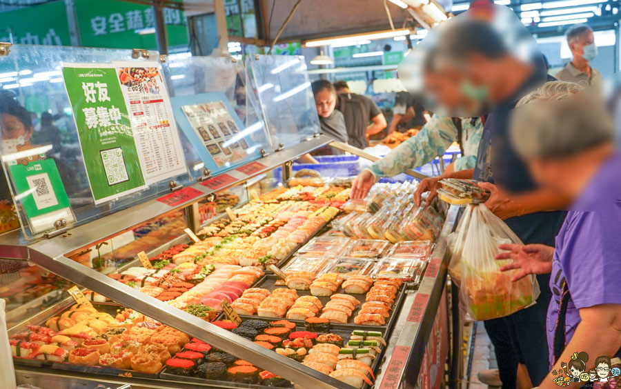 品新手作壽司-德民店-原珉樺壽司 黃昏市場 市場 美食 楠梓 團購 訂購 壽司 炙燒壽司 銅板壽司 熟食美食 