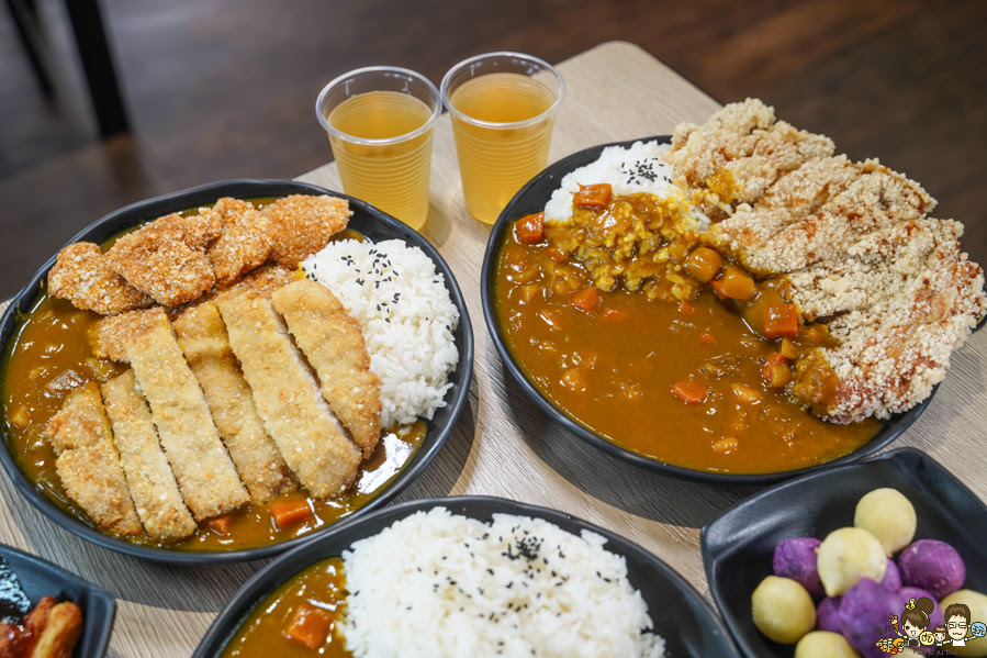 老闆不夠辣 覺民 好吃 三民區 高雄咖哩 文山特區 咖哩飯 炸物 高雄最強 銅板咖哩 銅板美食 必吃 學區 親子
