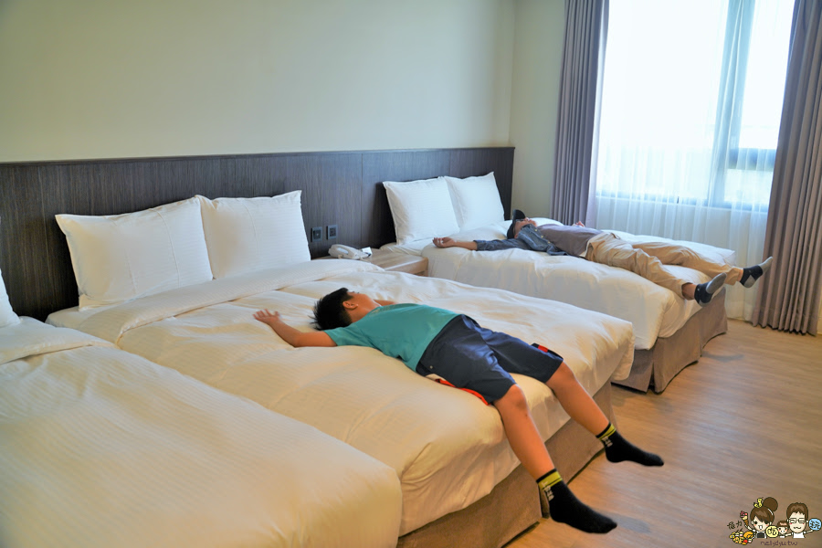 彰化住宿 彰化飯店 中部 親子 高鐵附近 好玩 有趣 推薦 親子住宿 五人房 馥御花園酒店