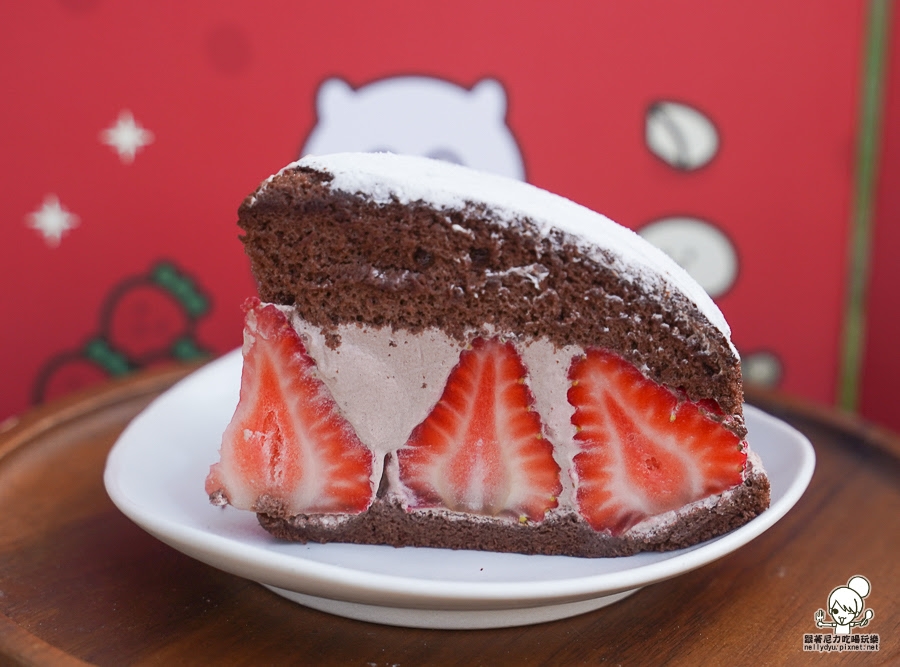 草莓蛋糕 草莓甜點 草莓波士頓派 彌月 團購 十月甜 Oct.Sweet 高雄