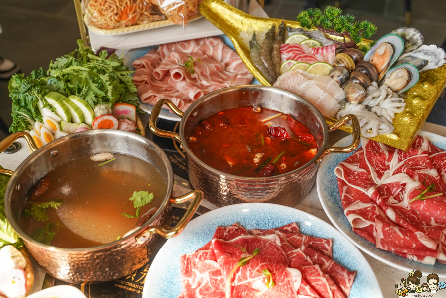  汕頭泉成沙茶潮鍋 高雄鐵道園區店 個人鍋 鍋物 吃到飽 肉肉 海鮮 包廂 自助吧 鴛鴦鍋 