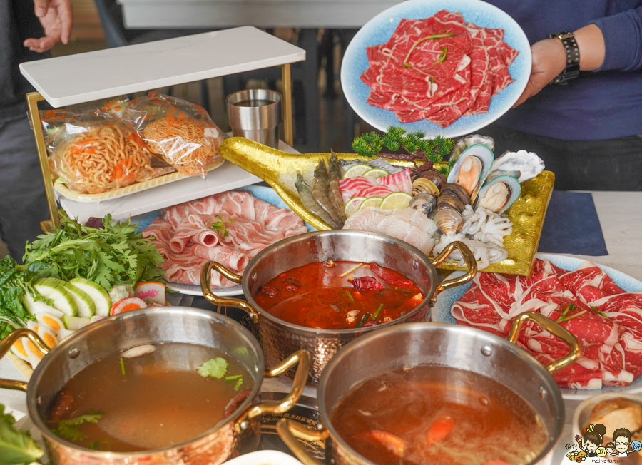  汕頭泉成沙茶潮鍋 高雄鐵道園區店 個人鍋 鍋物 吃到飽 肉肉 海鮮 包廂 自助吧 鴛鴦鍋 