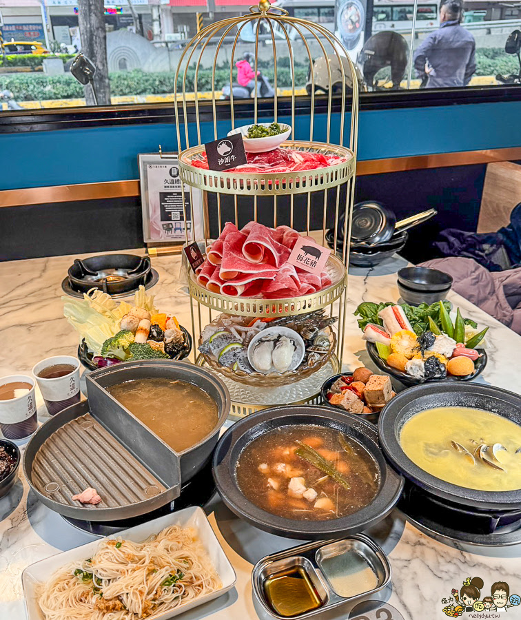 高雄久違 石頭火鍋 火烤兩吃 自助吧 高鐵美食 高鐵 左營 必吃 火鍋
