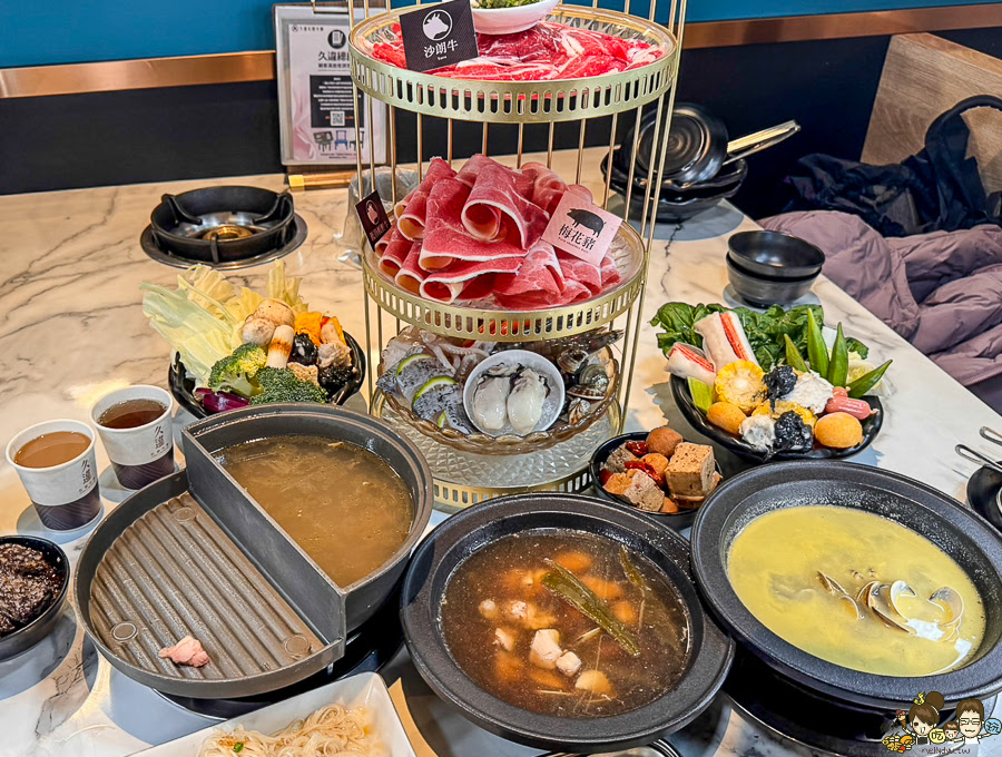 高雄久違 石頭火鍋 火烤兩吃 自助吧 高鐵美食 高鐵 左營 必吃 火鍋