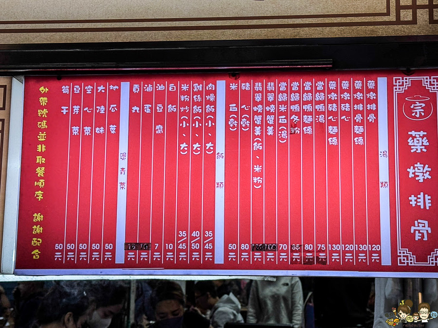 光華夜市 美食 高雄美食 藥膳排骨 宗 好吃 推薦 老店