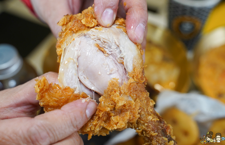 炸雞教父 美式炸雞 好吃 高雄炸雞 雞排 去骨 鍋燒 美食 高雄捷運 商辦 鍋燒意麵 速食店