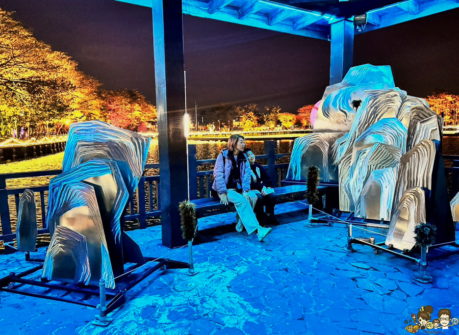 2025新營波光節 新營 燈會 燈節 台南 旅遊 吃喝玩樂 推薦 